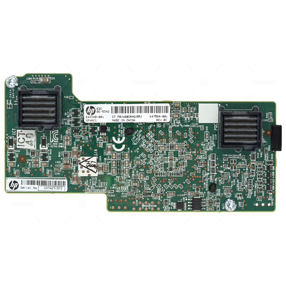 649940-001 HP FLEXFABRIC 2-PORT 10GB 554FLB ADAPTER FOR HP PROLIANT BL460C G8